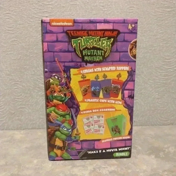 Teenage Mutant Ninja Turtles Mutant Mayhem  Make it a Movie Night bundle - Picture 1 of 4